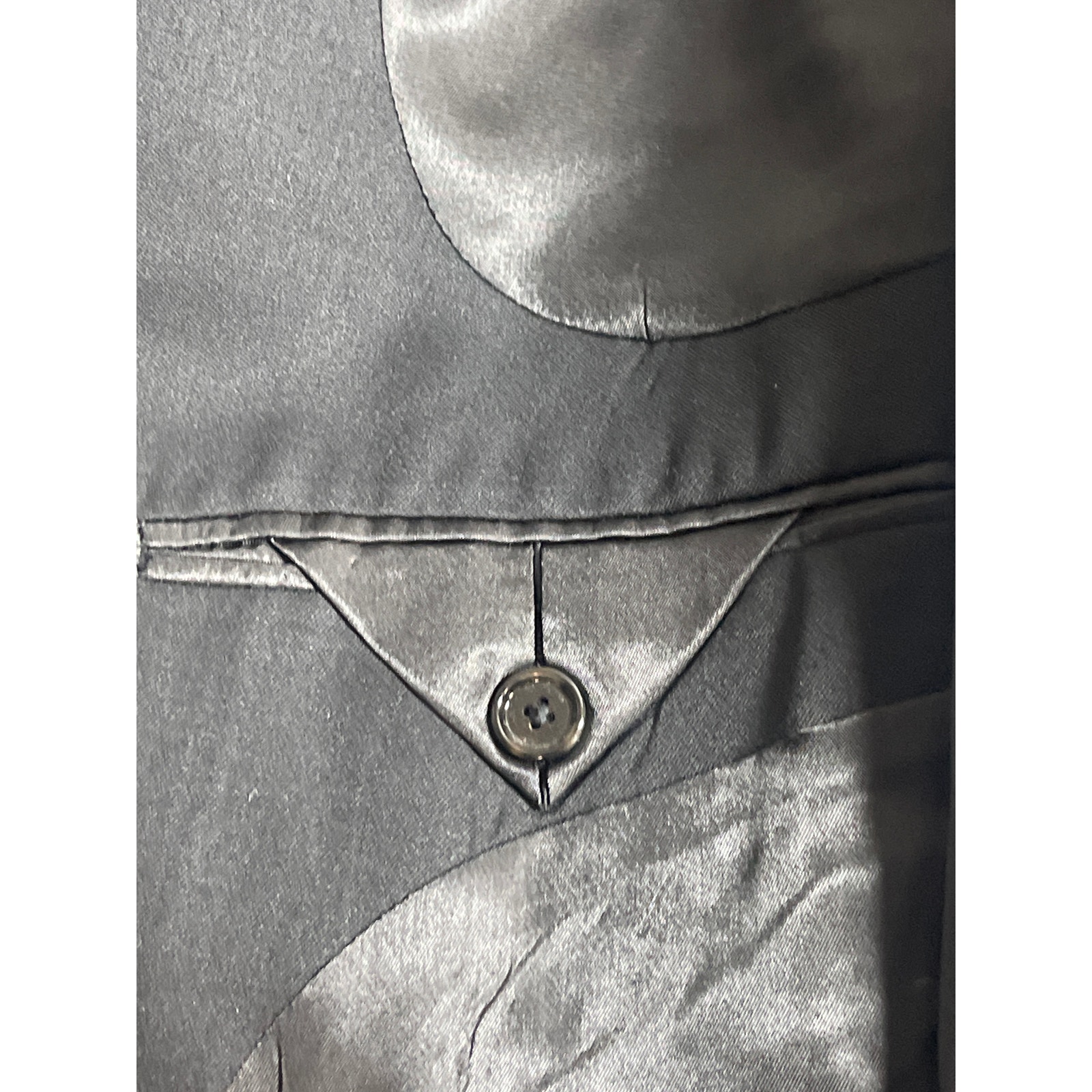 Indochino Men's Black Notch Lapel Long Sleeve Blazer Sports Suit Jacket Size M — image 6 of 7